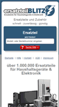 Mobile Screenshot of ersatzteilblitz.de
